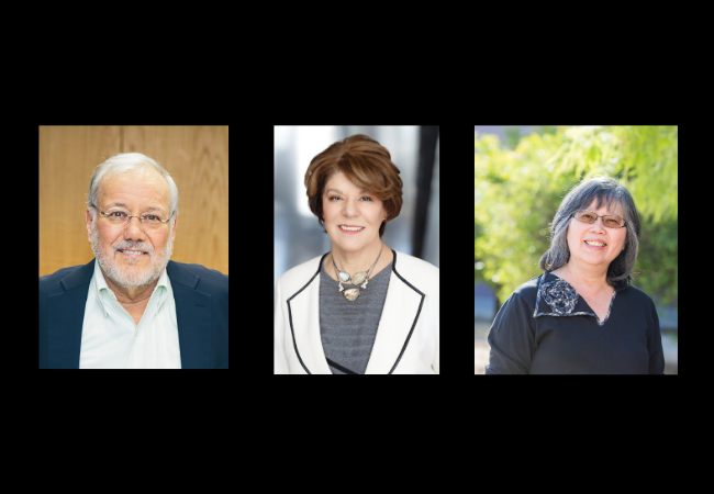 2020 McGraw Prize winners Estela Bensimon, Michelene Chi, and Joseph Krajcik
